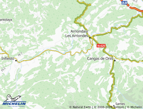 MICHELIN Soto de Dueñas map - ViaMichelin