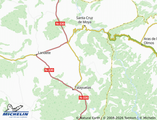 MICHELIN-Landkarte Graja de Campalbo - ViaMichelin