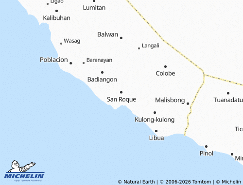 MICHELIN San Roque map - ViaMichelin