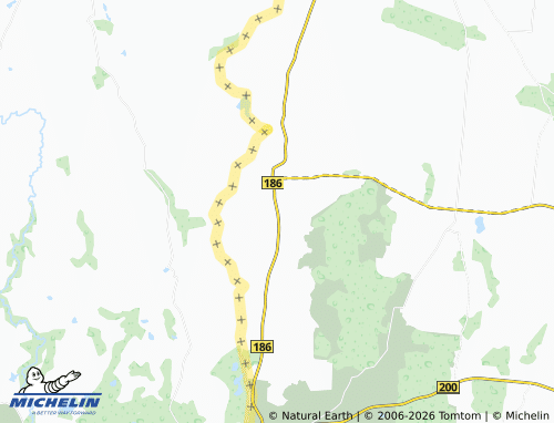 Mappa MICHELIN Girėnai - ViaMichelin