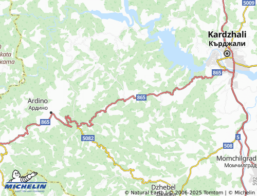MICHELIN-Landkarte Kobilyane - ViaMichelin