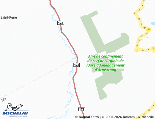 Mapa MICHELIN Saint-Théophile - ViaMichelin