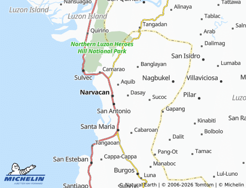 MICHELIN Orence map - ViaMichelin