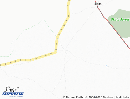 Mappa MICHELIN Kenu - ViaMichelin
