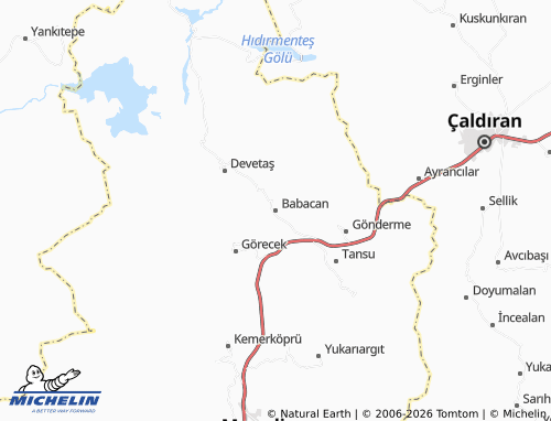 Mapa MICHELIN Babacan - ViaMichelin
