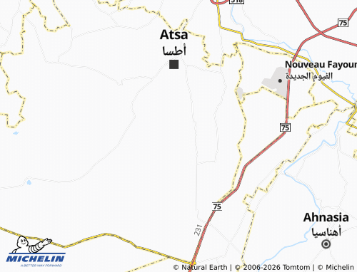 Mappa MICHELIN al-Sa'dah - ViaMichelin