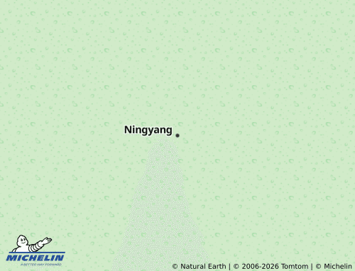 Kaart MICHELIN Ningyang - ViaMichelin