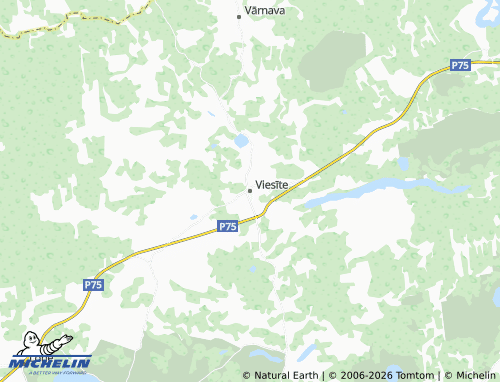 Mapa MICHELIN Viesīte - ViaMichelin