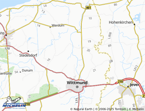 Carte MICHELIN Fahnhusen - ViaMichelin