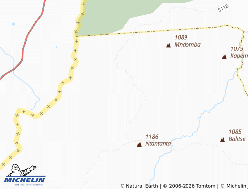 Mappa MICHELIN Ndowala - ViaMichelin