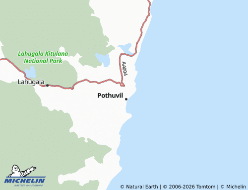 MICHELIN Sinna Ullai map - ViaMichelin