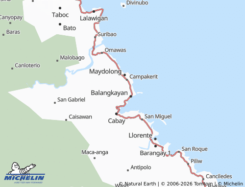 Mappa MICHELIN Poblacion II - ViaMichelin