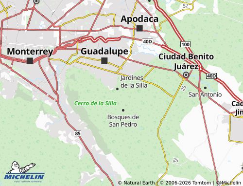 Mappa MICHELIN Salvador Chávez Mora - ViaMichelin