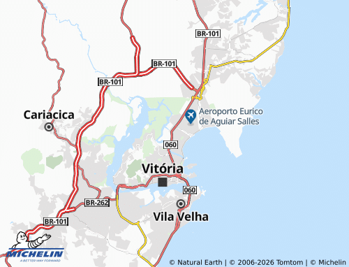 Carte MICHELIN Morada de Camburi - ViaMichelin