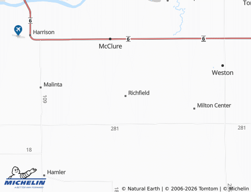 Mappa MICHELIN Richfield - ViaMichelin