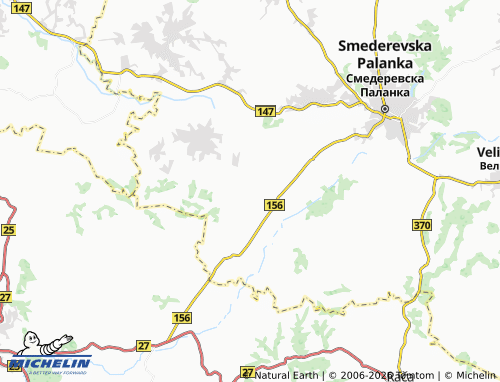Mapa MICHELIN Cerovac - ViaMichelin