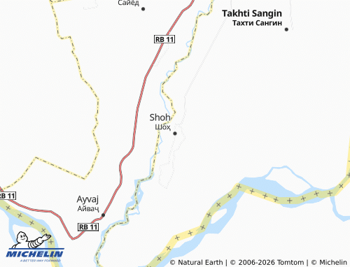 Mappa MICHELIN Shoh - ViaMichelin