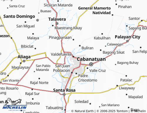 MICHELIN Valdefuente map - ViaMichelin