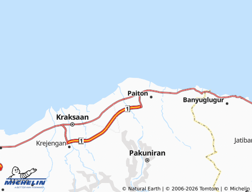 MICHELIN-Landkarte Randumerak - ViaMichelin