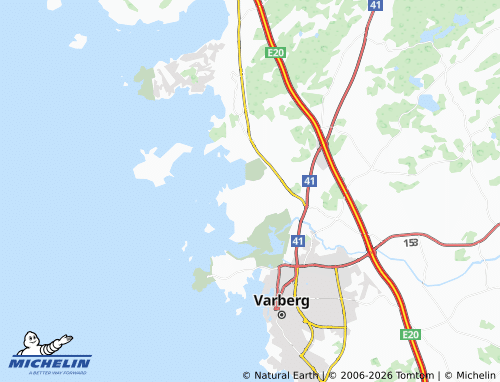 Carte MICHELIN Fyrkullen - ViaMichelin