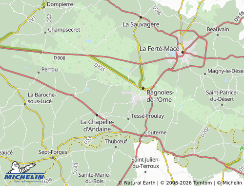 MICHELIN Le Haut Coudray map - ViaMichelin