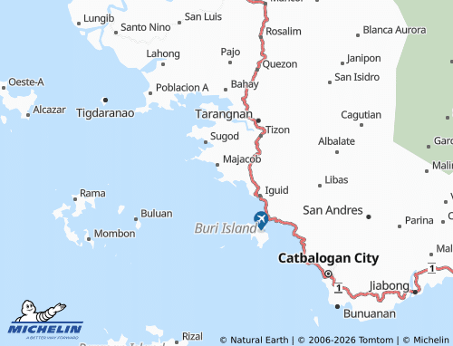 MICHELIN Lucerdoni map - ViaMichelin