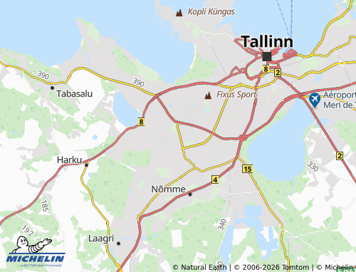 Kaart MICHELIN Mustamäe - ViaMichelin
