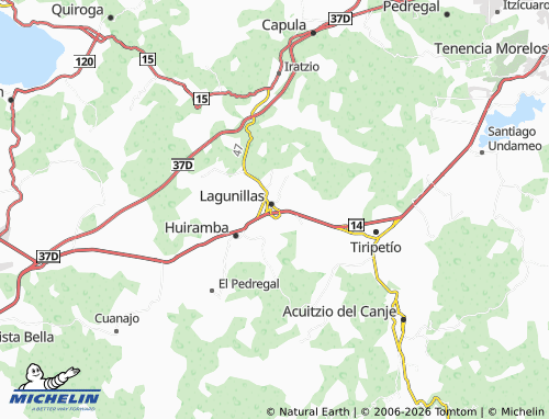 MICHELIN Oriente map - ViaMichelin