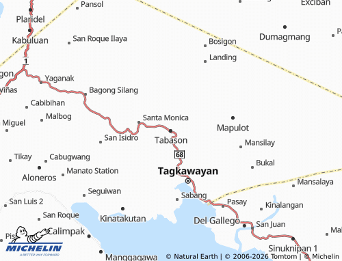MICHELIN Tabason map - ViaMichelin