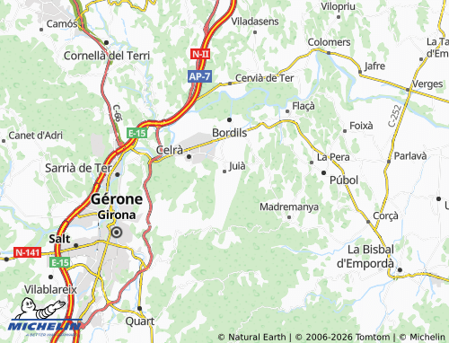 Mappa MICHELIN Juià - ViaMichelin