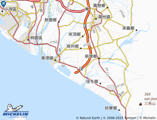MICHELIN Wanhua map - ViaMichelin