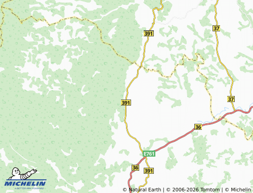 Carte MICHELIN Podgorac - ViaMichelin