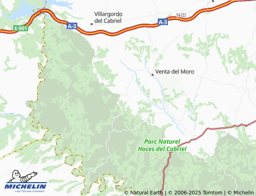 MICHELIN Casas de Moya map - ViaMichelin