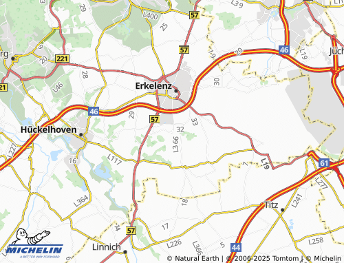 MICHELIN Tenholt map - ViaMichelin