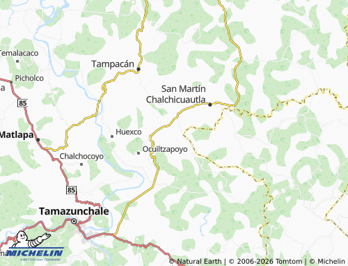 MICHELIN Escoatitla map - ViaMichelin
