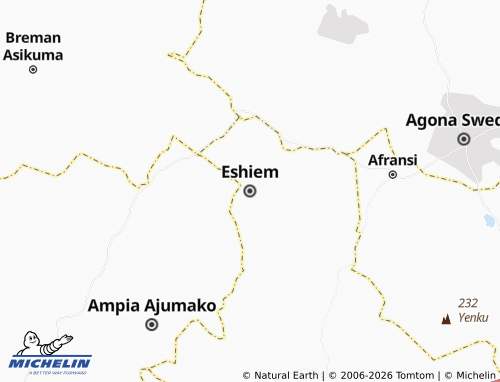 MICHELIN Eshiem map - ViaMichelin