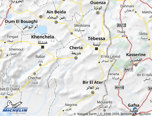 Mapa MICHELIN Sharee'ah - ViaMichelin