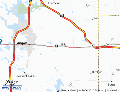 Mappa MICHELIN Ellis - ViaMichelin