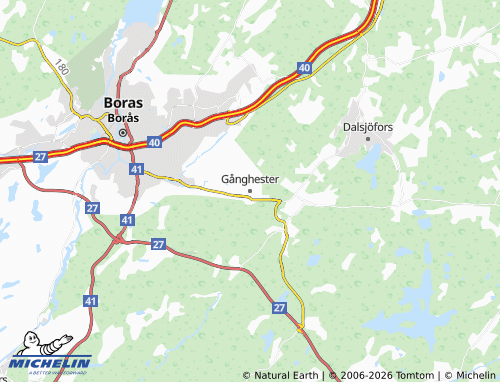 Carte MICHELIN Gånghester - ViaMichelin