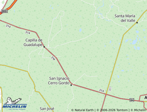 Mappa MICHELIN Los Dolores - ViaMichelin