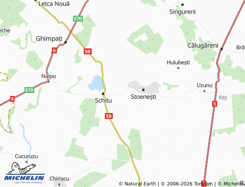 Mappa MICHELIN Mirău - ViaMichelin