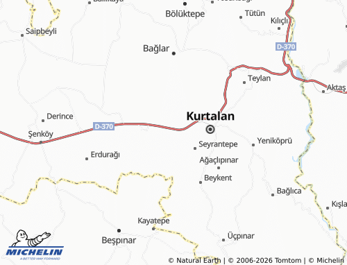 Mappa MICHELIN Gürgöze - ViaMichelin