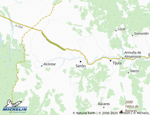 MICHELIN-Landkarte Esdaia Ferrea - ViaMichelin