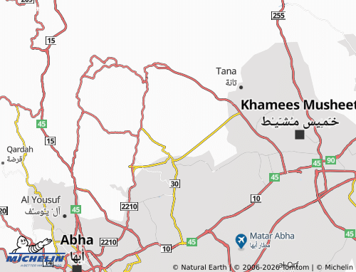 MICHELIN-Landkarte al-Narjis - ViaMichelin