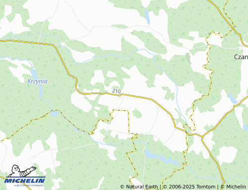Carte MICHELIN Motarzyno - ViaMichelin