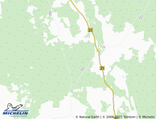 MICHELIN Rünga map - ViaMichelin