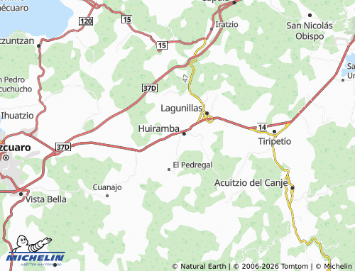 Mapa MICHELIN La Peña - ViaMichelin