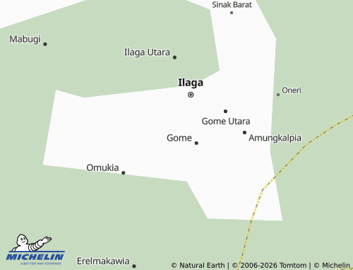 MICHELIN Ninggabuma map - ViaMichelin