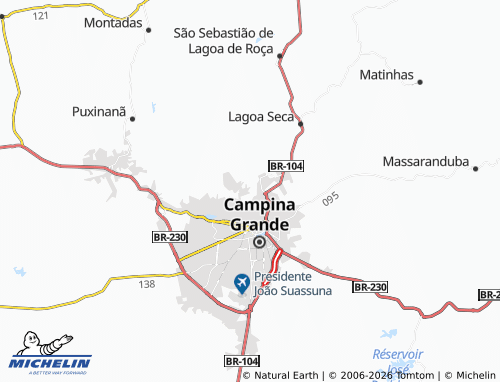 Mapa MICHELIN Jardim Continental - ViaMichelin
