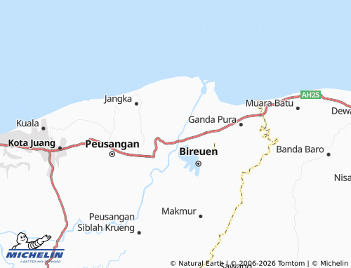 Mappa MICHELIN Pulo Reudeup - ViaMichelin